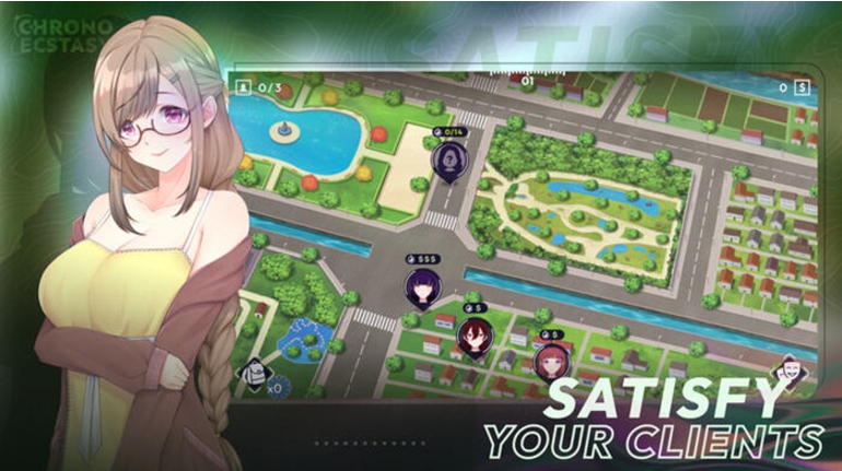 【PC/安卓/汉化版/SLG/2.29G】时间狂喜(Chrono Ecstasy) Ver20241126 机翻汉化版+PC+安卓+模拟SLG游戏+2.29G