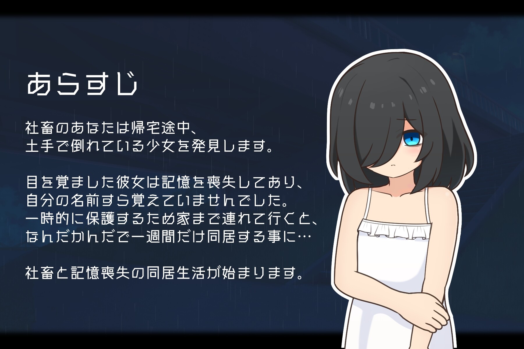 新作[互动养成SLG/日常生活] 失忆少女 Little sister 内嵌AI汉化版 [PC+安卓-500M]