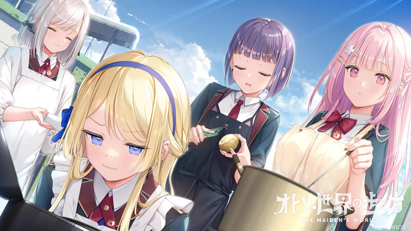 新汉化【拔作ADV/校园JK/百合】少女世界的行走方式（オトメ世界の歩き方）精翻汉化版+特典+全CG存档 [12.40G]