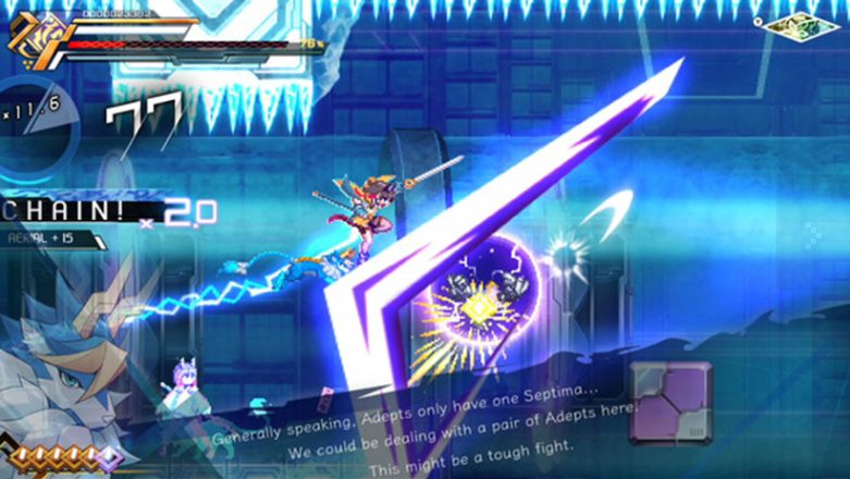 【PC/繁体中文/动作/像素/复古/4.25G】苍蓝雷霆3(Azure Striker GUNVOLT 3)繁体中文+像素复古动作游戏+4.25G