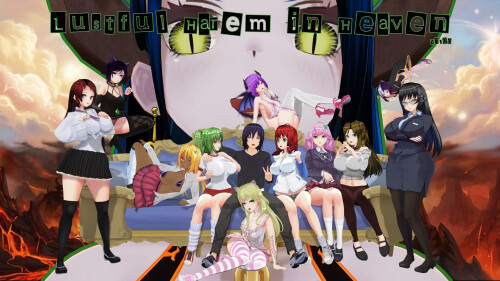 更新【沙盒SLG/阿黑颜/动态】天堂里的后宫 Lustful Harem in Heaven v1.2b AI汉化【PC+安卓1.4G】