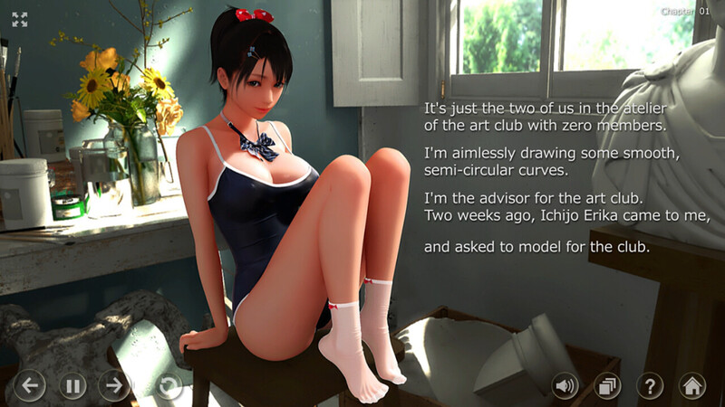 增添AZ[互动SLG/3D作品/动态] 秘密画室 秘密のアトリエ v3.0 官方中文步兵版 [PC+安卓 9.30G]