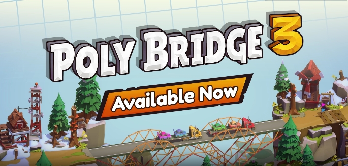 【PC/中文版/免装/1.10G】桥梁建筑师3(Poly Bridge3) Ver1.52 免安装中文版+1.10G