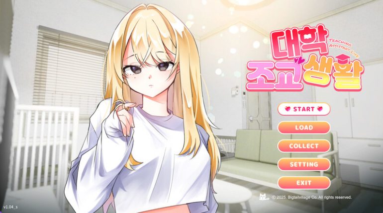 【PC/官中/步兵版/养成/SLG游戏/1.1G】大学助教生活（Teaching Assistant Life） Ver1.04_s 官中步兵版+养成SLG游戏+1.1G