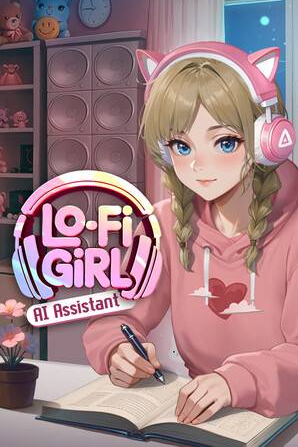 【PC/官中/治愈/陪伴/休闲/益智游戏/1.02G】Lo-Fi女孩：AI助手 官方简体中文版+治愈系+虚拟陪伴益智休闲游戏+1.02G