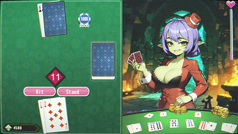 ST12月新作【桌游SLG/AI生成】魅惑牌桌(Seductive Blackjack)STEAM官中步兵【500MB】