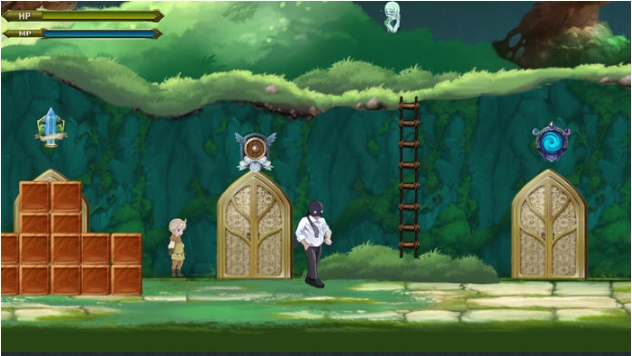 【PC/机翻汉化/2D/动作/探索/700M】异世界丝袜大叔 Ver1.03 机翻汉化版+2D动作探索游戏+700M