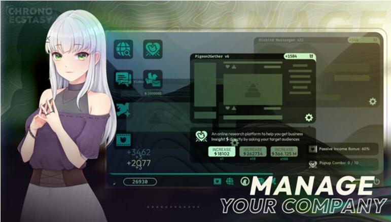【PC/安卓/汉化版/SLG/2.29G】时间狂喜(Chrono Ecstasy) Ver20241126 机翻汉化版+PC+安卓+模拟SLG游戏+2.29G