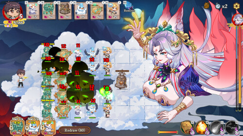 更新[探索SLG/冒险/奇幻] 妖谈2：九尾异闻 Yokai Art 2: Tales of the Nine-Tails v1.0.106 官中步兵版+DLC+存档 [4.0G]