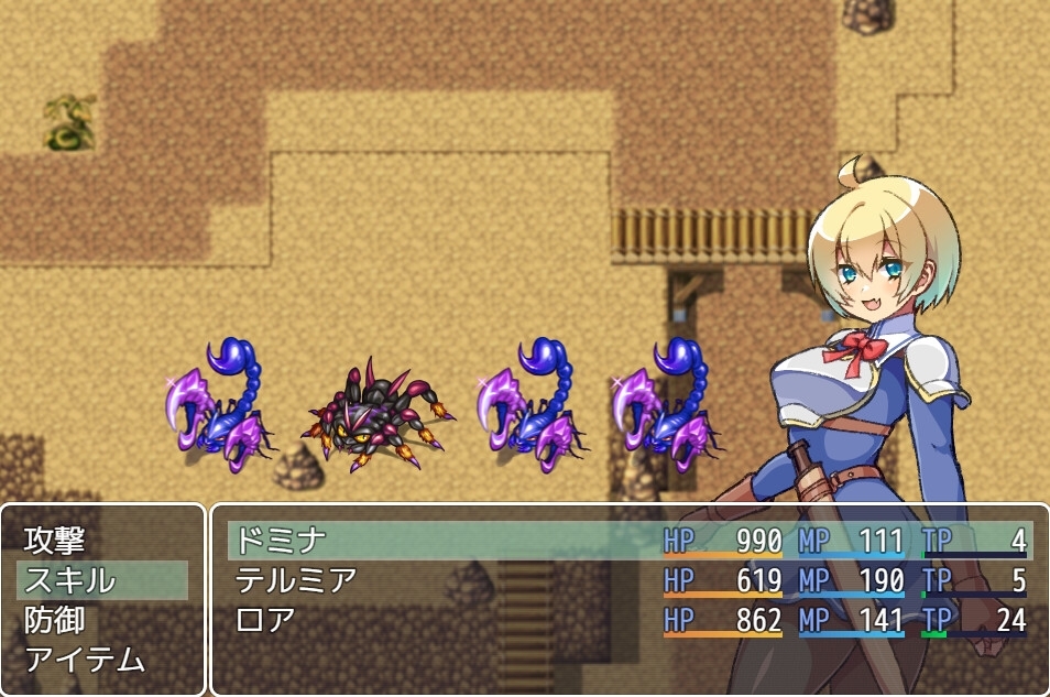 新汉化[日式RPG] 女新人骑士冒险记 女新人騎士冒険記～波打つお腹たち～ AI汉化版+礼包码 [PC+安卓-410M]