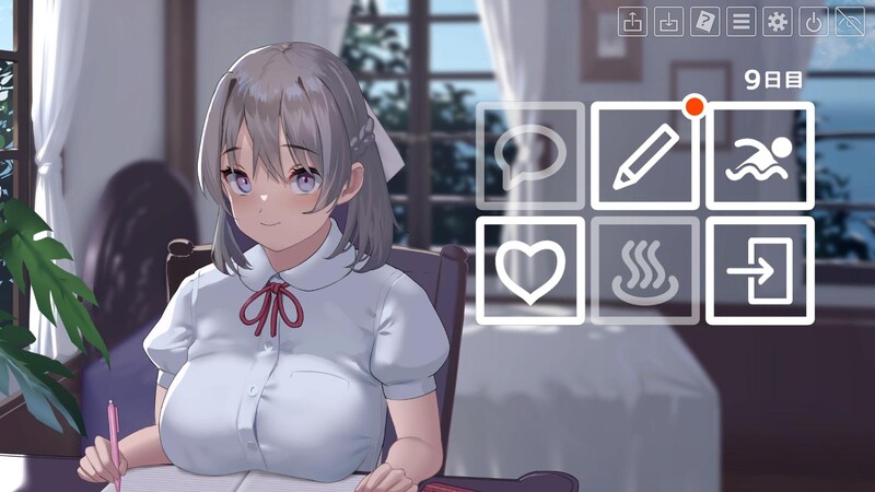 更新【互动SLG/触摸抚摸/动态】夏色课程～最后的夏天时光V1.01a