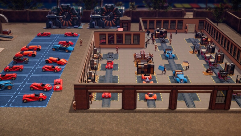 【PC/中文/模拟经营/建造/复古/11.1G】汽车制造(Car Manufacture)中文+复古建造模拟经营游戏+11.1G
