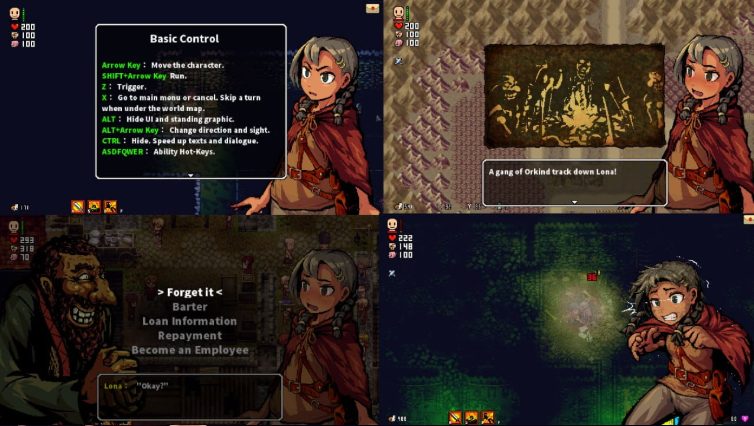 【PC/官中/精品/RPG游戏/730M】 洛娜的世界 (LonaRPG) B.0.10.3.10 官方中文步兵版+精品RPG游戏+730M