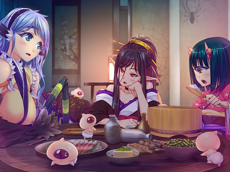 【拔作ADV/同居魔物娘/2C】与魔物娘们的乐园～蜘蛛与鸟与◎～（魔物娘たちとの楽園～蜘蛛と鳥と◎と～）V1.0 AI汉化+全CG【1.70G】