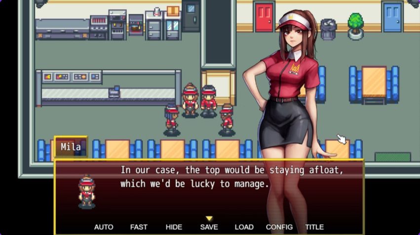 【PC/AI汉化/模拟/SLG游戏/1.50G】 快餐女友 (Fast Food Girlfriend) AI汉化步兵版+模拟SLG游戏+1.50G