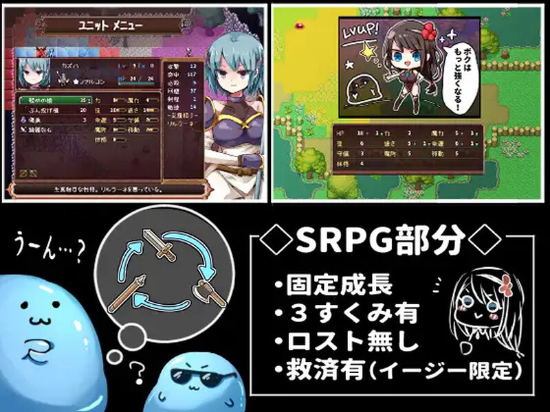 补档【战旗RPG/幻想战场/2C】战姬露露卡(戦姫ルルカ)V1.1 AI汉化+全CG【1.30G】
