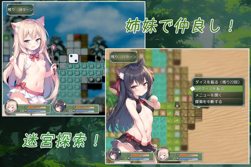 DL11月新作【探索RPG/战斗H/AI生成】涅槃迷宫（つゆだく!ニルヴァーナの迷宮）V1.0 AI汉化【3.20G/FM-百度直连】