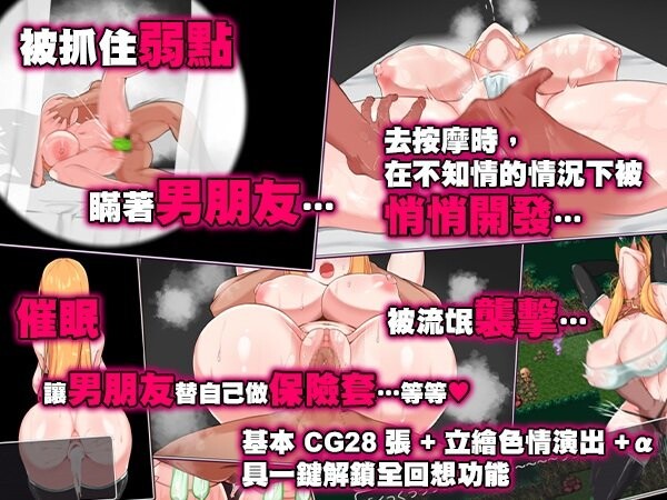 新作[冒險RPG/正太/拘束] NTR 冒險者莉艾娜~被盯上的女孩和她的男朋友~ NTR冒険者リエナ～狙われ彼女と小さな彼～ Steam官中版+全回想存档 [680M]
