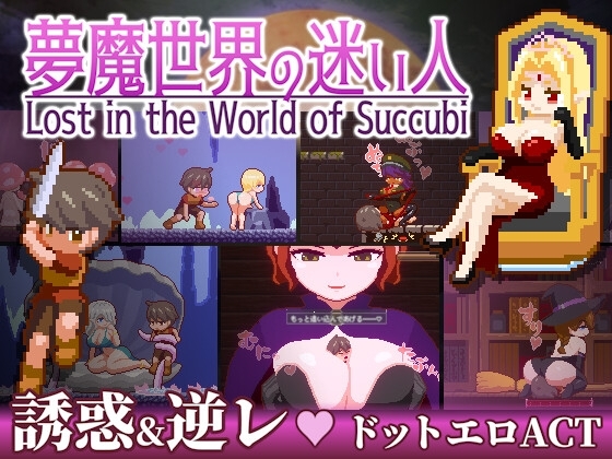 新作[动作ACT/像素/动态] 梦魔世界的迷惑人 夢魔世界の迷い人 – Lost in the World of Succubi 官中版 [PC+安卓-1.30G]